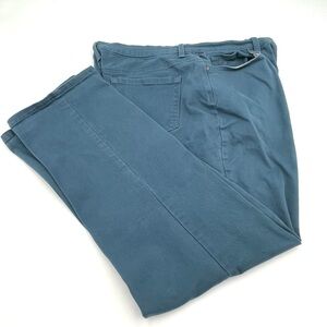 Gloria Vanderbilt Amanda High Rise Straight Leg Turquoise Denim Jeans Si…